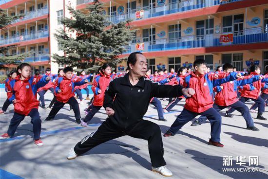 #（新华视界）（1）河北邢台：非遗武术进校园